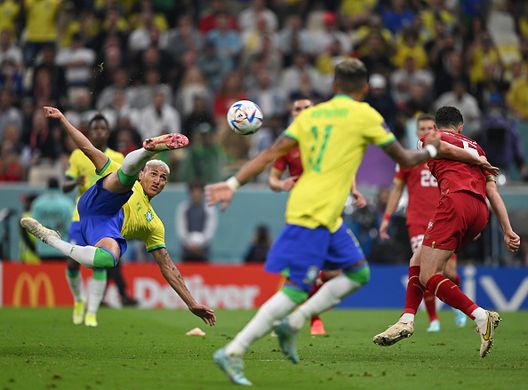 Brasile Serbia Richarlison (Getty Images) Brasile Serbia Richarlison