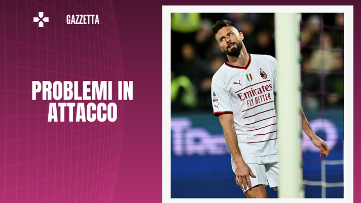 Olivier Giroud attaccante AC Milan