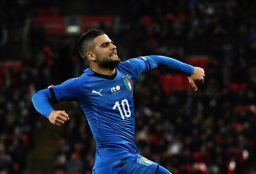  Lorenzo Insigne, attaccante dell'Italia e del Napoli (credits: Getty images) 