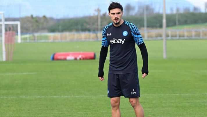 FOTO Inter-Napoli, Elmas a San Siro per sostenere gli azzurri - immagine 1