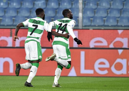 Sassuolo Obiang (getty images) Sassuolo Obiang (getty images)