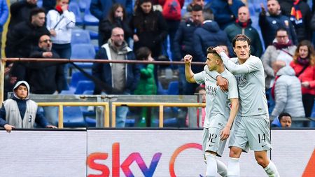 genoa el shaarawy roma