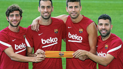Barcellona, club nomina un quartetto di capitani dopo addio Messi