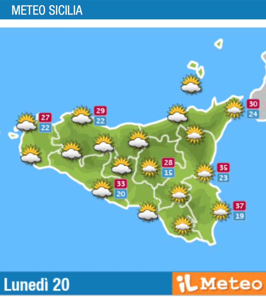 Meteo, Palermo: poco nuvoloso e nubi sparse, le previsioni di lunedì 20 settembre  Meteo, Palermo: poco nuvoloso e nubi sparse, le previsioni di lunedì 20 settembre