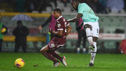 Torino-Inter 0-3: passeggiata nerazzurra e la Maratona contesta