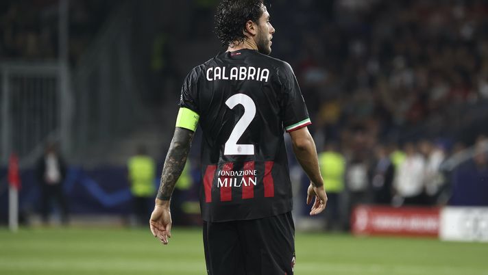 Davide Calabria AC Milan Salisburgo-Milan 1-1 Champions League 2022-2023