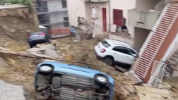VIDEO Sicilia, maltempo sull’Isola: ad Agrigento crolla un muro di contenimento