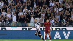 Roma sparita, l’Udinese si regala una serata special