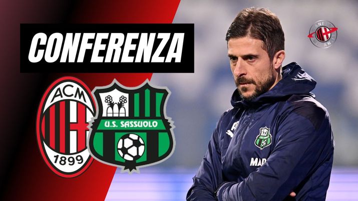 Conferenza Stampa Alessio Dionisi Milan-Sassuolo Serie A 2023-2024