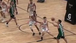 VIDEO / Lautaro Martinez, il fratello Jano gioca a basket: assist alla Steve Nash