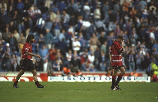 Mandatory Credit: Stu Forster /Allsport Rangers, Marco Negri: “Pelle d’oca nel derby, i difensori picchiavano, oggi il calcio è cambiato…”- immagine 6