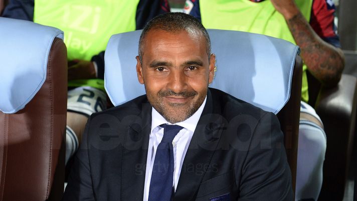 UDINE, ITALY - SEPTEMBER 24: Head coach of Genoa CFC Fabio Liverani looks on during the Serie A match between Udinese Calcio and Genoa CFC at Stadio Friuli on September 24, 2013 in Udine, Italy. (Photo by Dino Panato/Getty Images) Parma