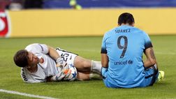Roma, infortunio alla mano per Szczesny