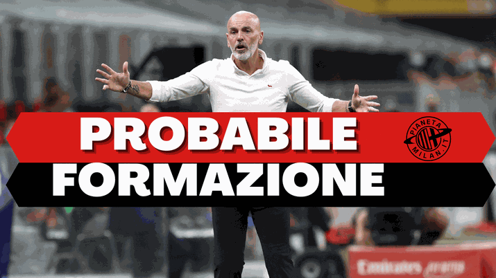 Probabile formazione AC Milan Serie A Champions League Coppa Italia