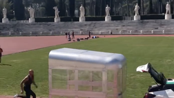 Lo strano allenamento di Jacobs prima dell’oro olimpico (video)