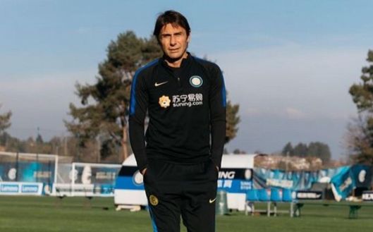  La foto postata dal tecnico nerazzurro sul suo profilo Instagram 