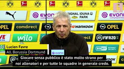 VIDEO Bundesliga, zero tifosi sugli spalti, mascherine in panchina e strane esultanze: il racconto delle gare del sabato