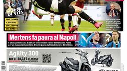 EDICOLA CDS – Mertens rischia di saltare l’Inter. E Conte punta tutto su Eriksen
