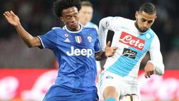 Cuadrado preso di mira dai tifosi del Napoli. I supporters azzurri non hanno digerito