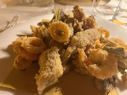 Il fritto del Belle Parti PADOVA GOURMET | La nostra recensione del Ristorante Belle Parti- immagine 3