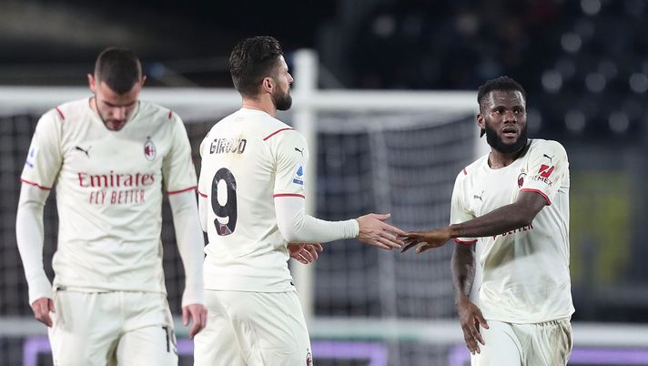 Kessié e Giroud in Empoli Milan