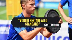 Mercato Inter, Vanheusden: “Spero di restare allo Standard. Sono nel posto giusto per…”