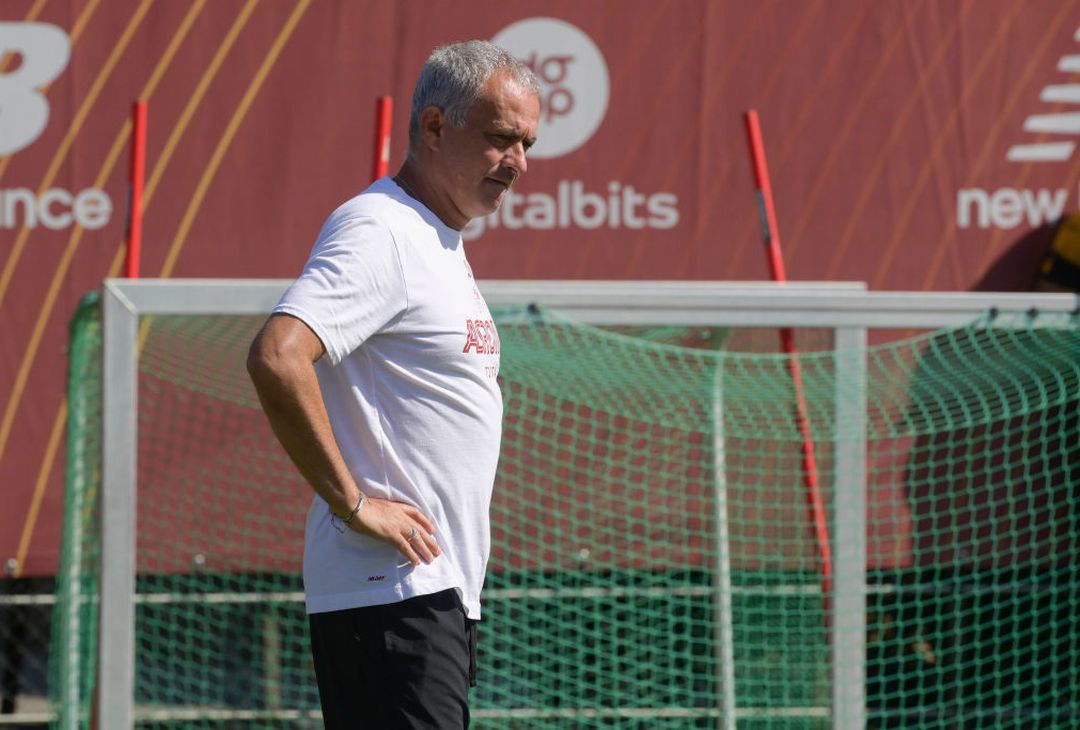 Roma, le immagini della seduta mattutina a Trigoria – FOTO GALLERY- immagine 1