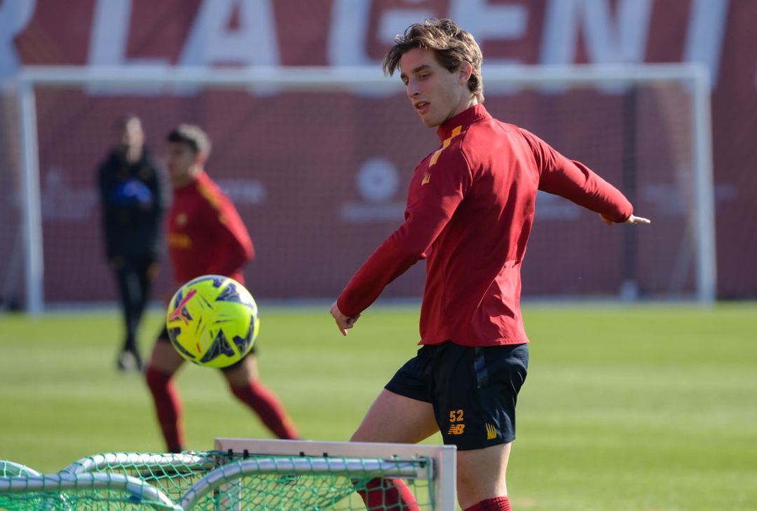 Trigoria, l’allenamento dei giallorossi a due giorni da Napoli-Roma – FOTO GALLERY - immagine 19