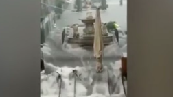 VIDEO, incredibile alluvione a Catania: la città si trasforma in un fiume in piena