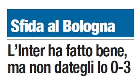 Libero: “Ricorso, Bologna ha sbagliato. Ha ragione l’Inter ma non datele la vittoria”- immagine 2