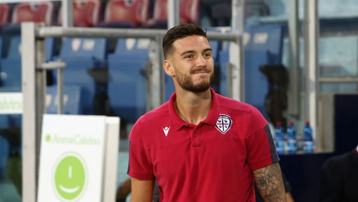 CAGLIARI, ITALY - SEPTEMBER 20: Luca Ceppitelli of Cagliari looks on prior to the Serie A match between Cagliari Calcio and Genoa CFC at Sardegna Arena on September 20, 2019 in Cagliari, Italy. (Photo by Enrico Locci/Getty Images) CAGLIARI, ITALY - SEPTEMBER 20: Luca Ceppitelli of Cagliari looks on prior to the Serie A match between Cagliari Calcio and Genoa CFC at Sardegna Arena on September 20, 2019 in Cagliari, Italy. (Photo by Enrico Locci/Getty Images)
