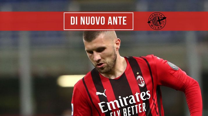 Ante Rebic (attaccante AC Milan) torna ad allenarsi a Milanello | Milan News (Getty Images) 