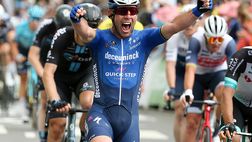 Giro d’Italia, tappa a Cavendish, Van der Poel in rosa. Si riparte dalla Sicilia