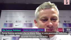 VIDEO Chelsea-Manchester United, Solskjaer: “Preoccupato per il rigore negato, forse qualche allenatore…”