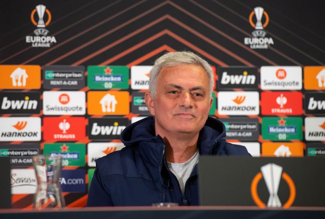 Salisburgo-Roma, Mourinho e Dybala in conferenza stampa alla vigilia – FOTO GALLERY- immagine 1