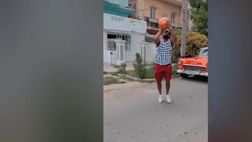 VIDEO / Chamizo cambia sport? Fenomeno anche nel basket