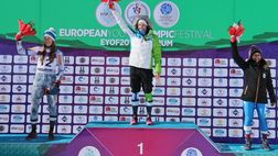 Lara Della Mea bronzo nello slalom degli Eyof!