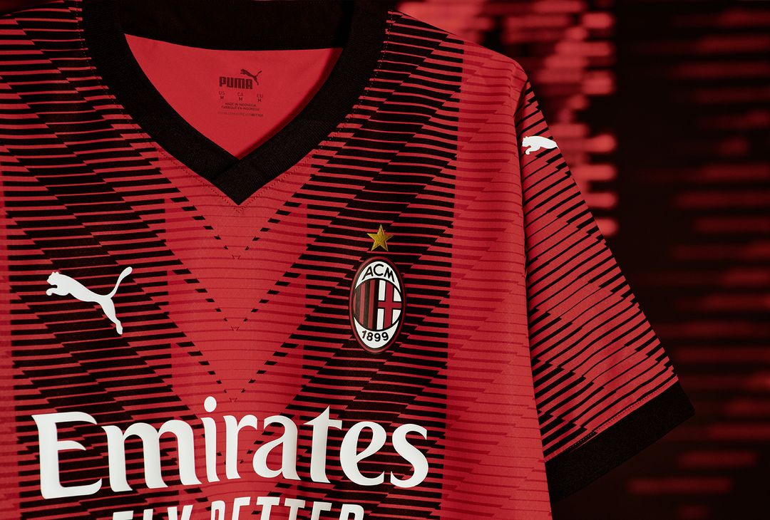 nuova prima maglia AC Milan 2023-2024 PUMA