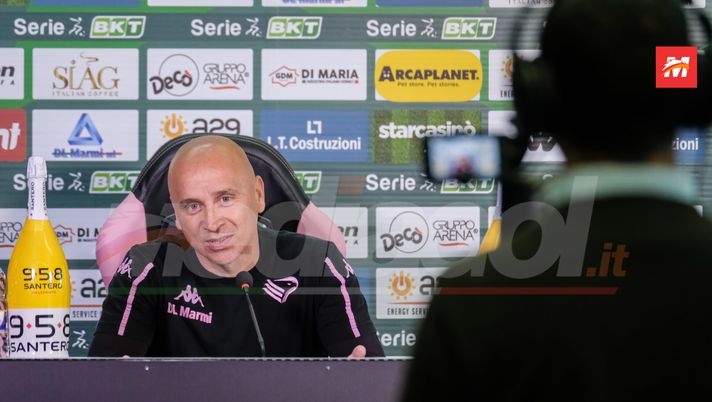 VIDEO Como-Palermo: la conferenza stampa integrale di mister Corini Palermo