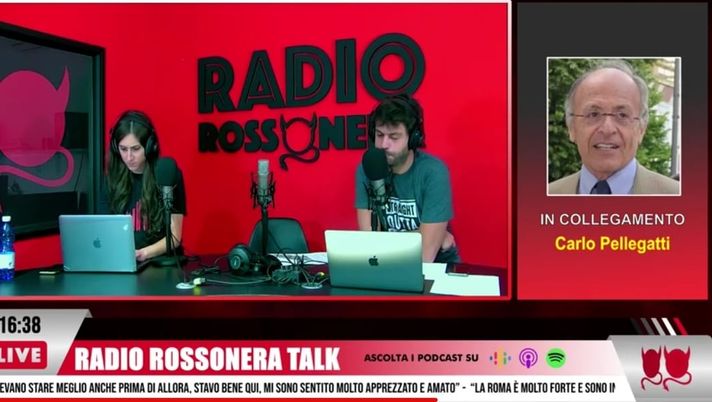 Pellegatti Milan Radio rossonera (screen)