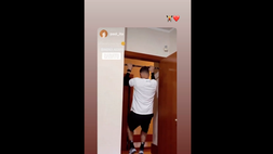 VIDEO Palermo, Accardi e l’allenamento casalingo: le immagini su Instagram