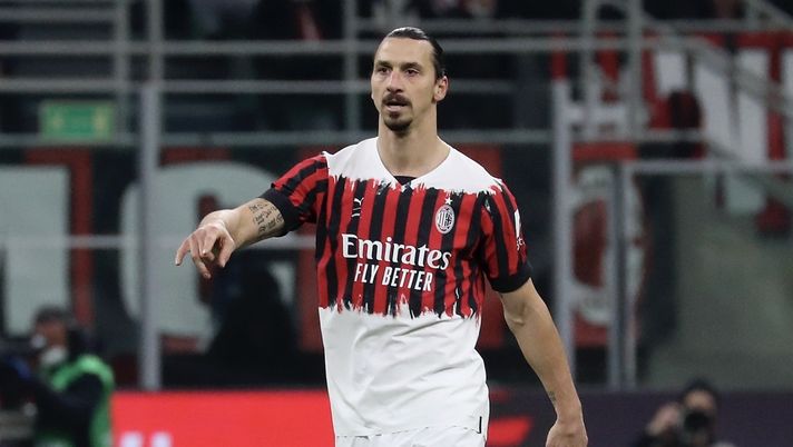 Zlatan Ibrahimovic AC Milan Milan-Bologna 0-0 Serie A 2021-2022