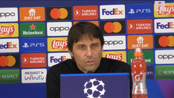 VIDEO Milan-Tottenham, Conte: “Che emozione tornare a San Siro”