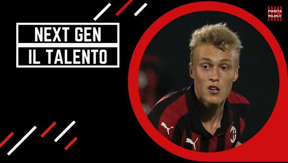 Tommaso Merletti, difensore centrale Milan Primavera