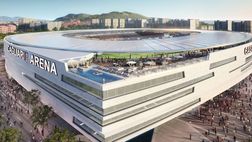 Pietra sarda, proiettato verso il mare e circondato da essenze mediterranee: sarà così il nuovo stadio del Cagliari