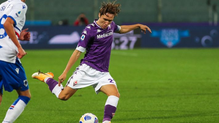 GERMOGLI PH: 2 OTTOBRE 2020 FIRENZE STADIO ARTEMIO FRANCHI SERIE A FIORENTINA VS SAMPDORIA NELLA FOTO CHIESA 