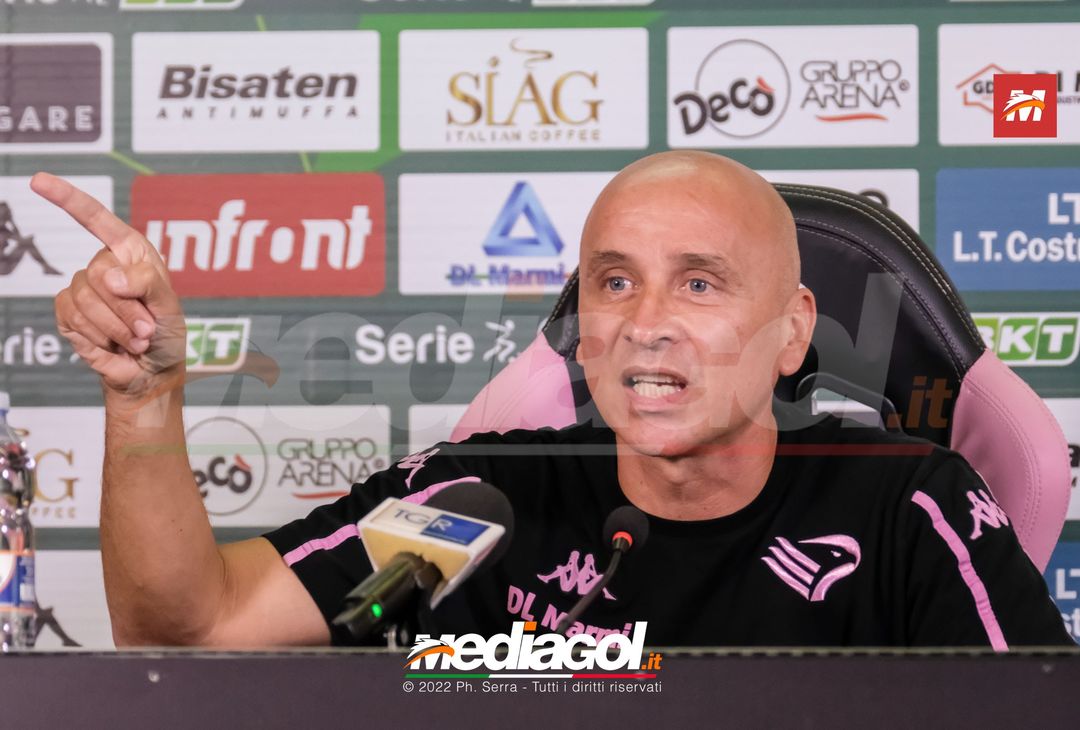 FOTO PALERMO, verso il Pisa: la conferenza di mister Corini (Gallery) - immagine 32