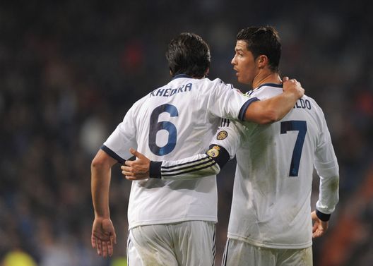 Khedira Cristiano Ronaldo (getty images) Khedira Cristiano Ronaldo (getty images)