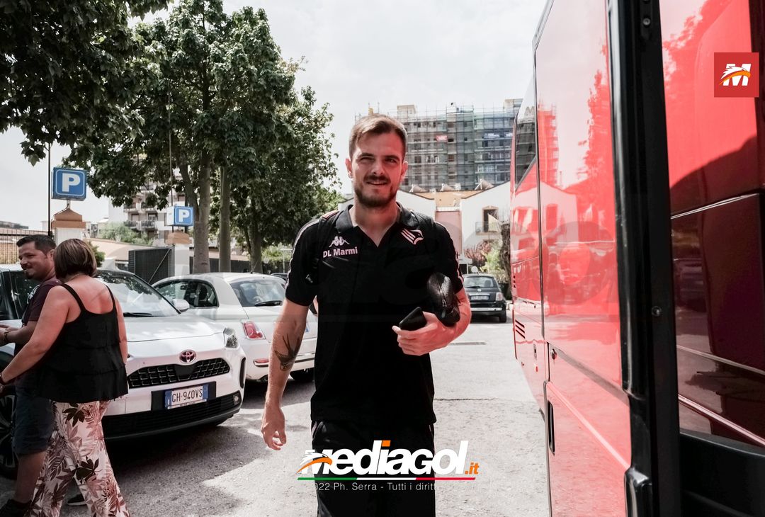 FOTO Bari-Palermo, rosanero in partenza da “Casena dei Colli” (Gallery) - immagine 34