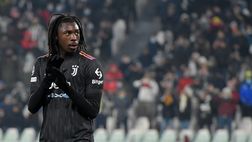 Juventus, torna in gruppo Kean: cinque gli assenti in vista del Napoli